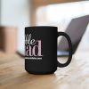 Black Mug 15oz - Image 4